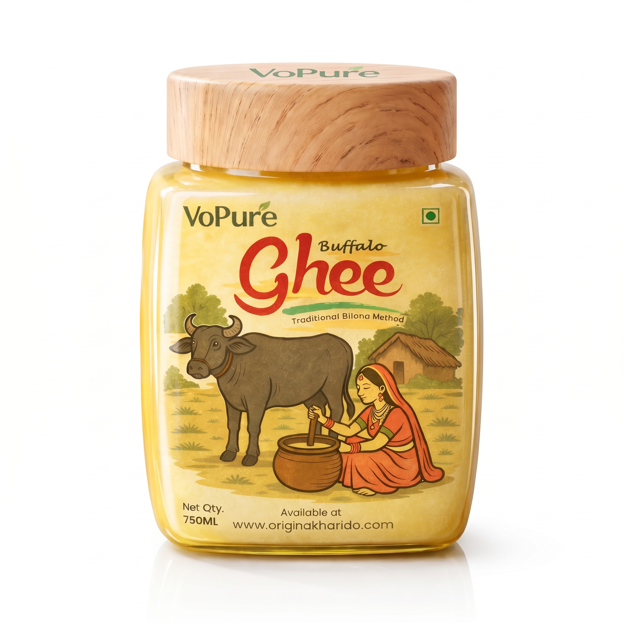 Vopure Buffalo Desi Ghee