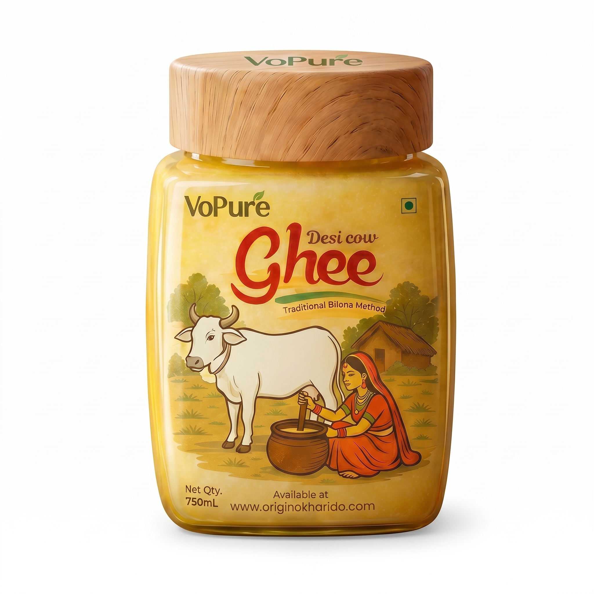 VoPure Cow Desi Ghee